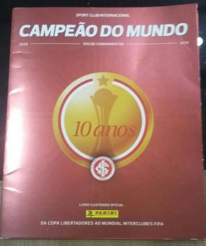 Álbum Internacional 10 Anos do Mundial Panini