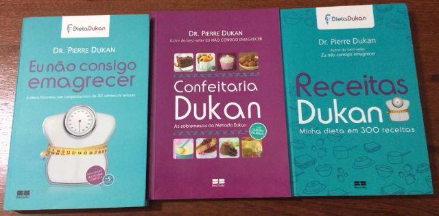 03 Livros Dieta Dukan - Oferta