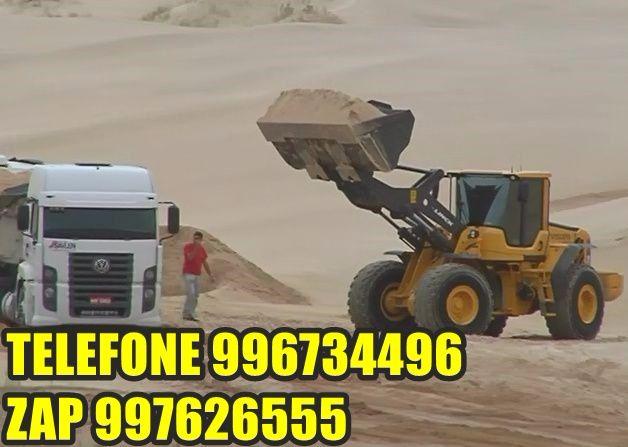 Areia pedra areola saibro