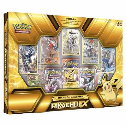Box Coleção Lendária Pikachu EX