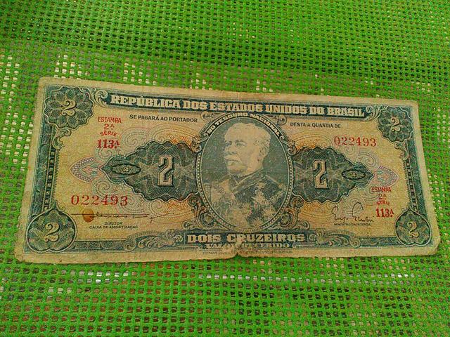 Cédula dois cruzeiros 113° série