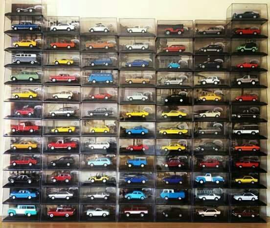 Coleção de miniaturas Chevrolet