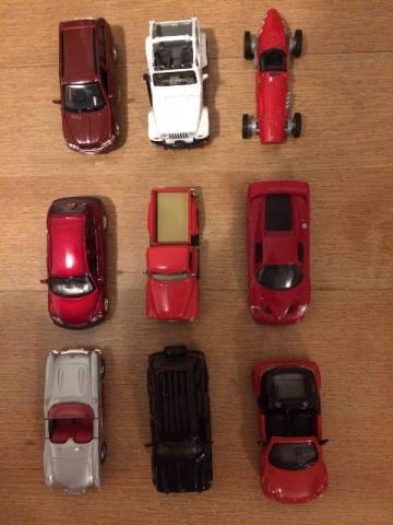 Coleção miniaturas de carros
