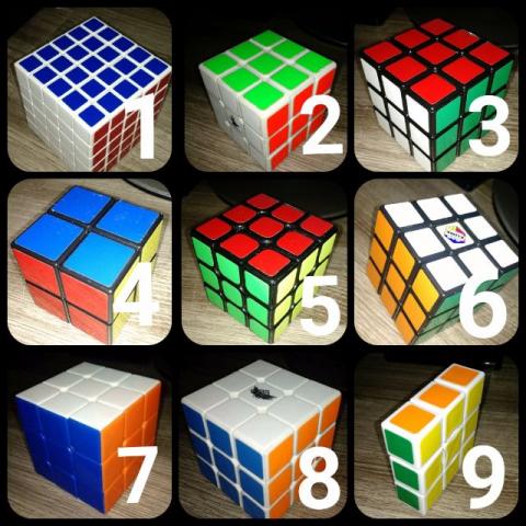 Cubo Mágico Varios Modelos, 5x5, 3x3, 2x2, 3x3x1