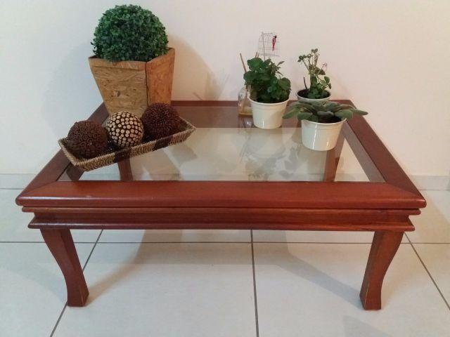 Mesa de Centro e de Canto em madeira