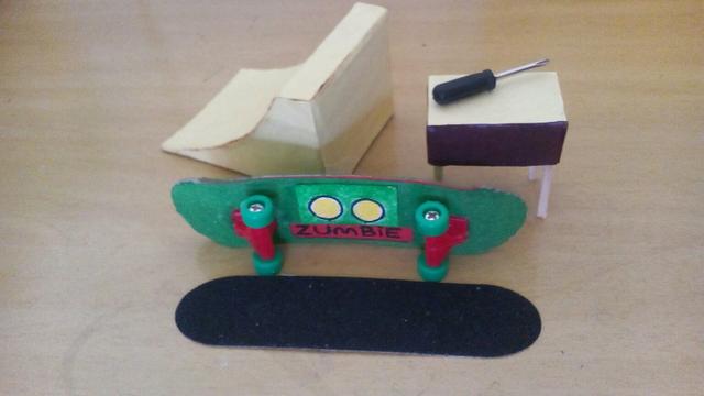 Como fazer um Fingerboard de papel - Skate de dedo 2020 