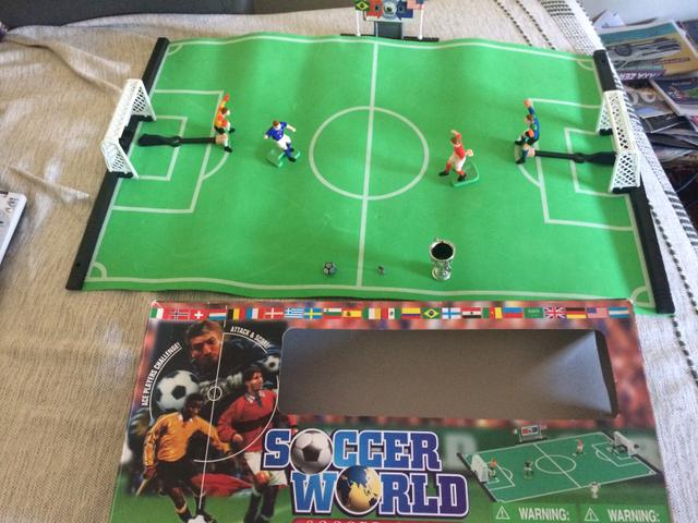 Soccer world soccer game tabuleiro