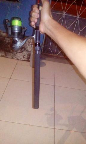 Vara de pescar pra vender logo novinha