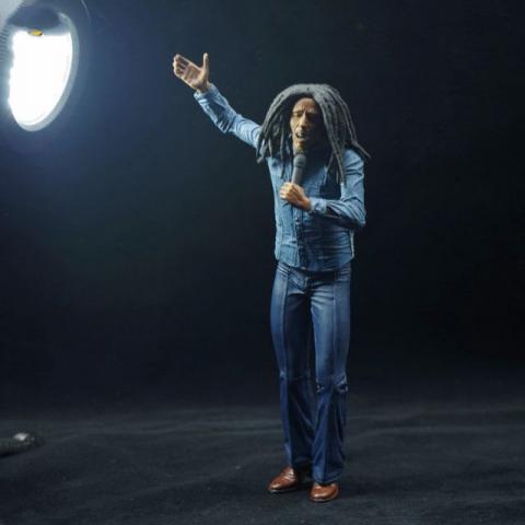 Boneco Bob Marley 18cm Novo - Espetacular