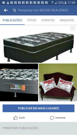 Cama de casal box watssap: