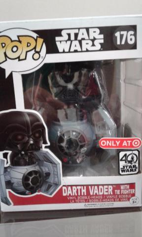 Funko Pop Star Wars Darth Vader with Figther