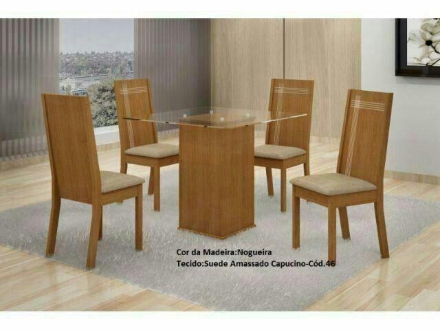 Mesa Havana com 4 cadeiras - Luxo Direto do fabricante peça