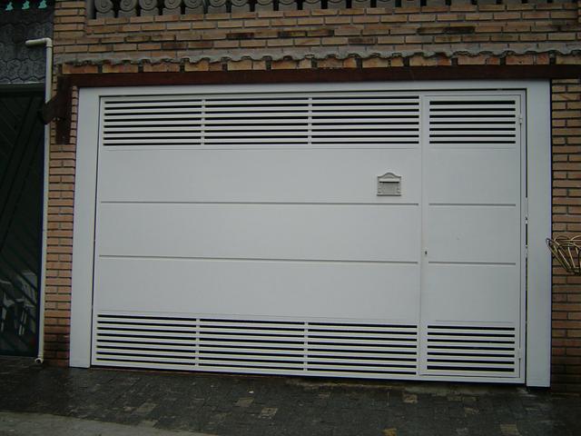 Portões basculante galvanizado e automático venha