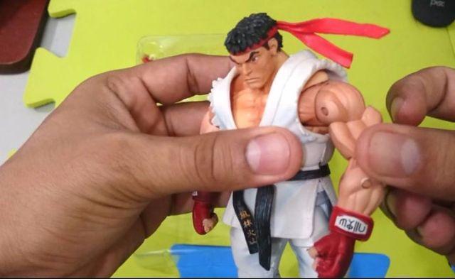 Ryu e Ken street fighter action figure 2 pçs