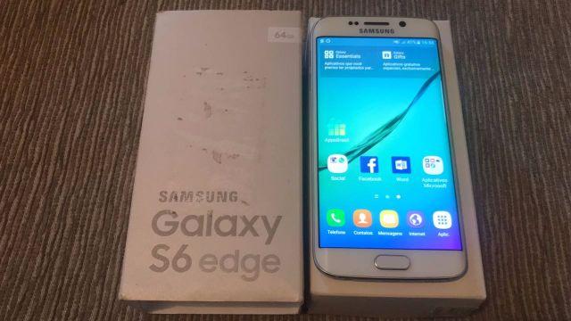 Samsung Galaxy S6 EDGE 64GB Branco - Semi Novo