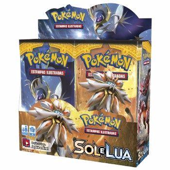 Box Display Pokémon Sol E Lua - Copag