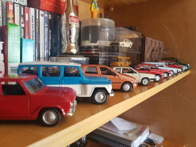 Coleção miniatura carros do Brasil