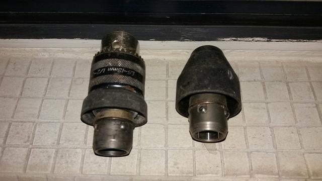 Mandril para furadeira martelete