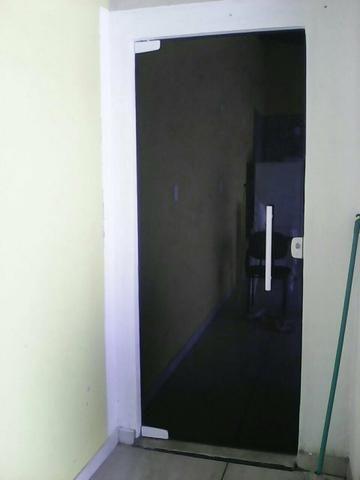 Porta de vidro fume zero