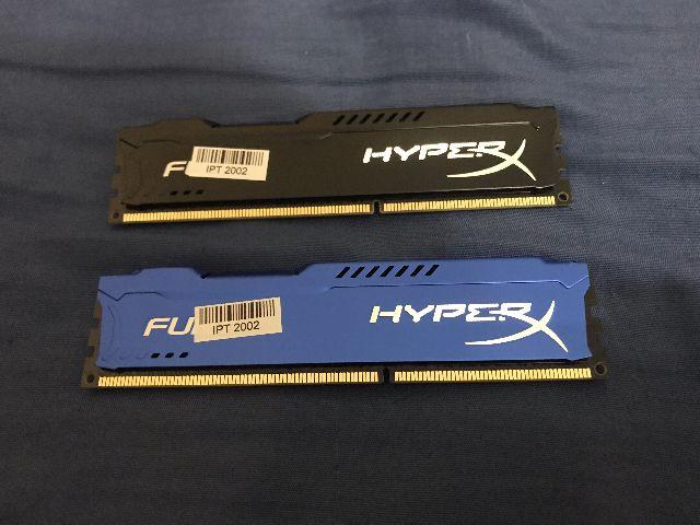 2 Memórias Kingston HyperX FURY 4GB (8GB) Mhz DDR3 CL10