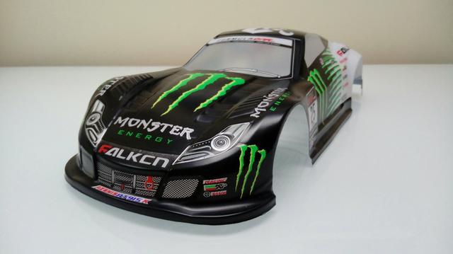 Bolha para automodelo on-road 1/10