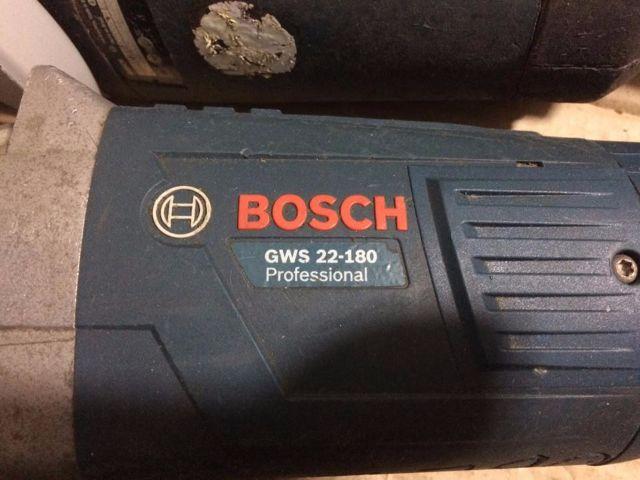 Esmerilhadeira Bosch, 7 polegadas, profissional
