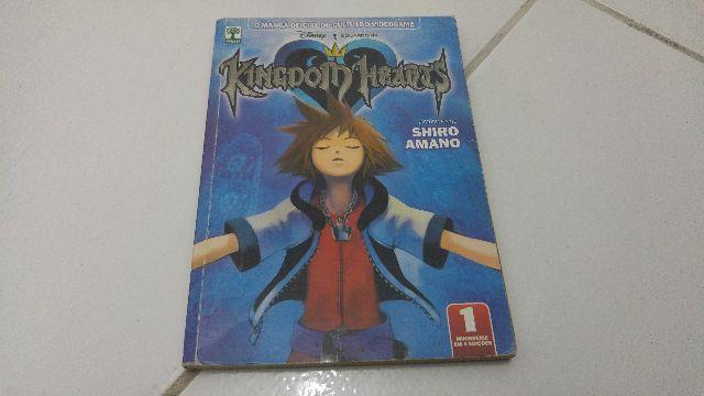Manga Kingdom Hearts volumes 1, 2 e 4