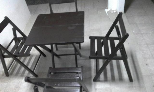 Mesas e cadeiras tramontina
