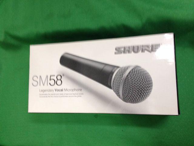 Microfone Profissional - Shure - SM 58 LC, made Mexico