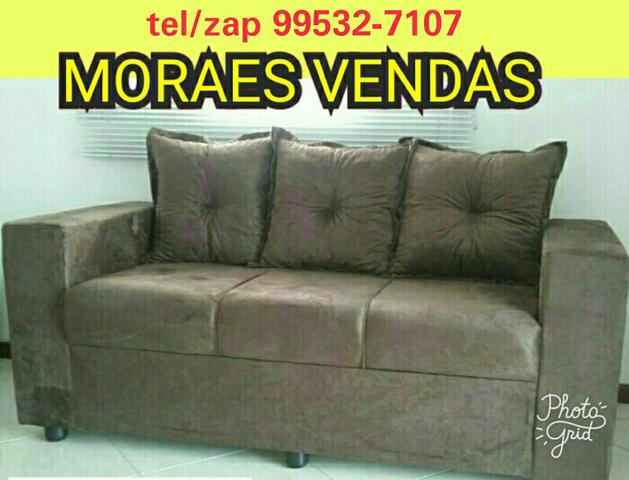Sofá de 3lugares:::: Direito Fábrica