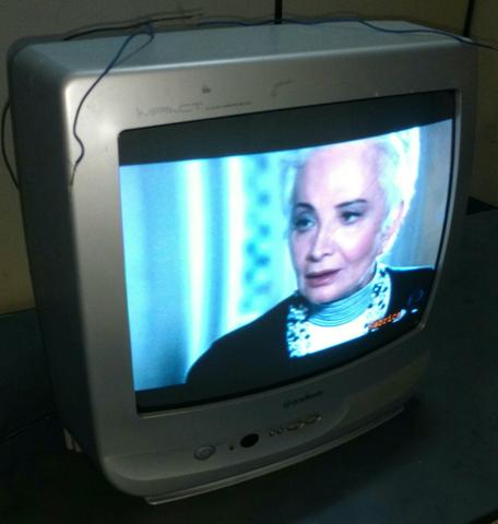 TV televisão gradiente 20"