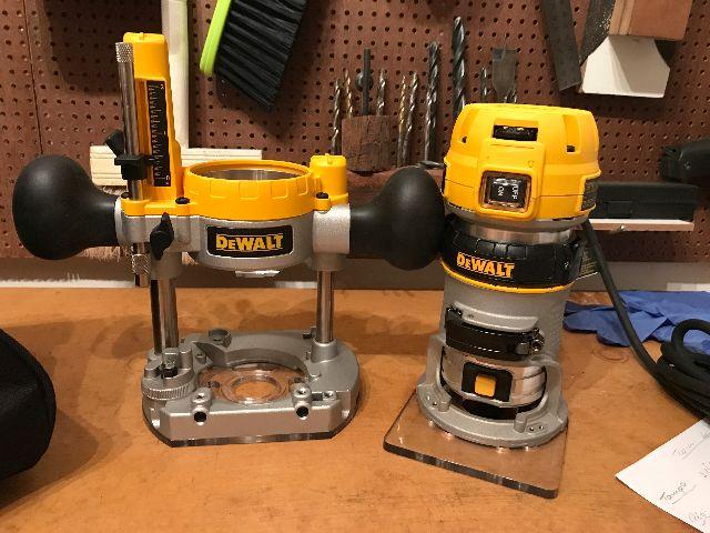 Tupia De Coluna E Laminadora Dewalt Dwp611