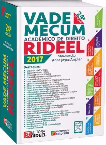 Vade Mecum Acadêmico Direito Rideel 24ª Edição - 