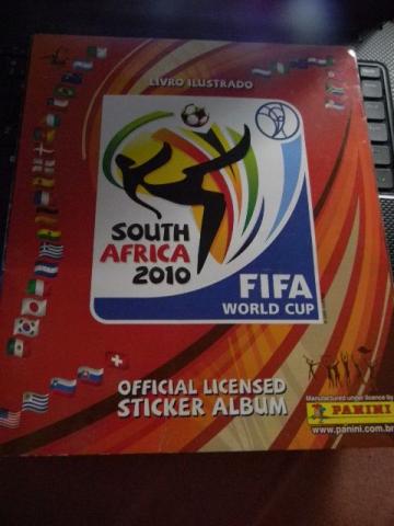 Álbum Panini Copa do Mundo  África do Sul