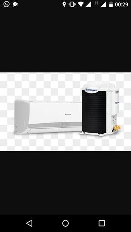 Ar condicionado split  novo com instalação
