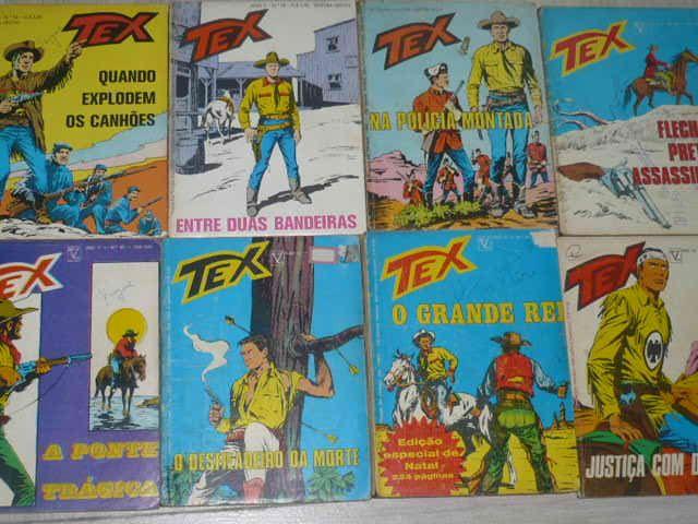 Coleção de Gibis Tex 1a E 2a Edição Com 324