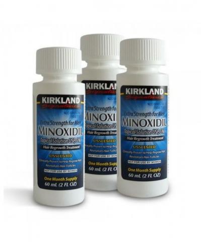 Cresce cabelo e barba - Minoxidil para 3 meses - Produto