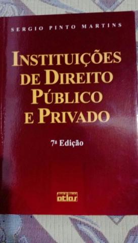 Instituições de Direito Público e Privado Sergio Martins