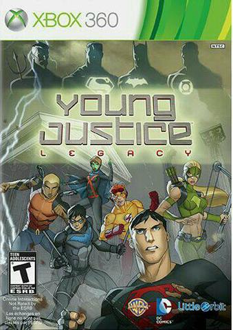 Jogo YOUNG JUSTICE Xbox 360