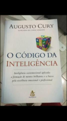 Livro "O código da inteligência" de Augusto Cury