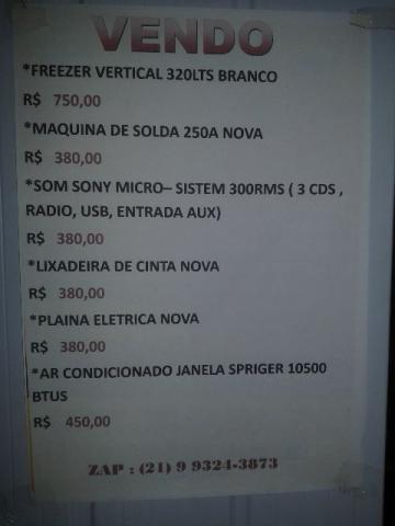 Lixadeira de cinta e Plaina eletrica