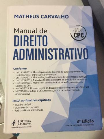 Manual de Direito Administrativo - Matheus Carvalho