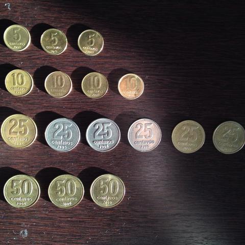 16 Moedas estrangeiras por 15 Reais !