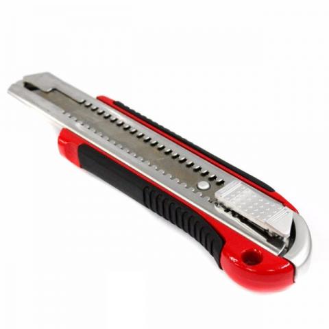 Estilete de metal Profissional Lâmina 25 Mm Retrátil Ponta