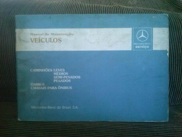 Manual de instruções antigo Mercedes Benz