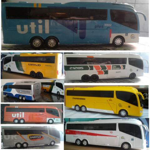 Miniaturas de Ônibus Itapemirim / Util