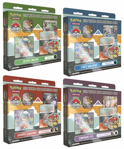 4 Deck Pokémon Campeao  World Championship Decks