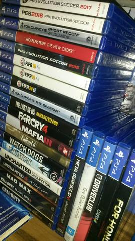 Coleção playstation 4