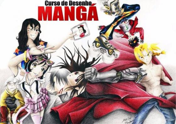 Curso online de desenho manga e animes