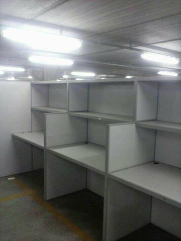 Estação de trabalho e forro